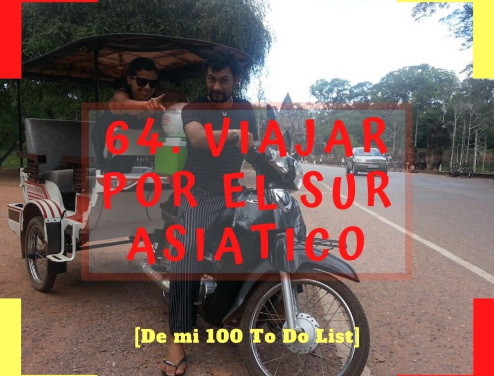 Enrique durante su viaje por el sur asiático